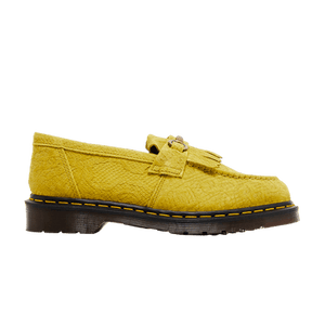 Dr. Martens Adrian Snaffle Repello Emboss Suede Kiltie Loafer 'Moss Green'