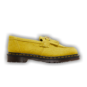 Dr. Martens Adrian Snaffle Repello Emboss Suede Kiltie Loafer 'Moss Green'