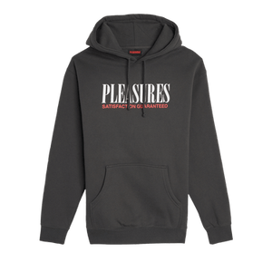 Pleasures Satisfaction Hoodie 'Asphalt'