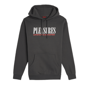 Pleasures Satisfaction Hoodie 'Asphalt'