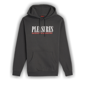 Pleasures Satisfaction Hoodie 'Asphalt'