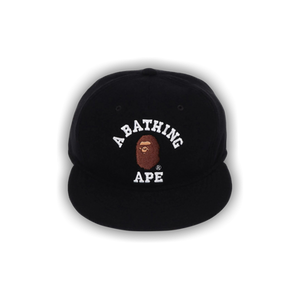 BAPE College Wool Cap 'Black'