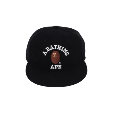 BAPE College Wool Cap 'Black'