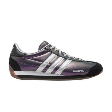 Always Do What You Should Do x adidas Country OG 'Purple Silver Metallic'