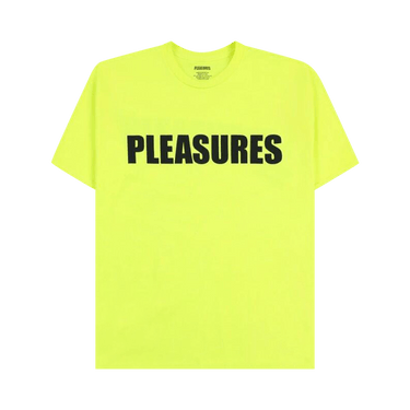 Pleasures Security T-Shirt 'Safety Green'