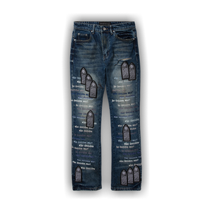 Who Decides War Scripture Denim 'Sky'