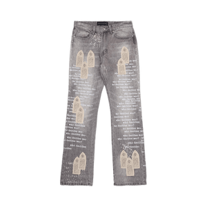 Who Decides War Scripture Denim 'Vintage Grey'
