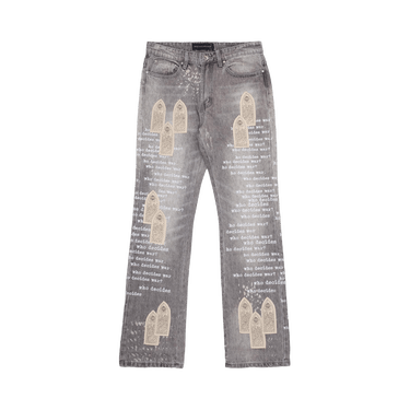 Who Decides War Scripture Denim 'Vintage Grey'