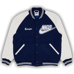 Nike x Nigo NRG Varsity Jacket 'Navy'