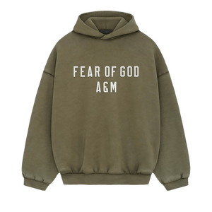 Fear of God Essentials Heavy Fleece Hoodie 'Military'