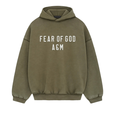 Fear of God Essentials Heavy Fleece Hoodie 'Military'