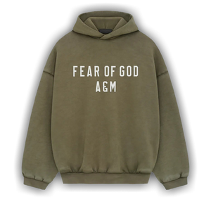 Fear of God Essentials Heavy Fleece Hoodie 'Military'