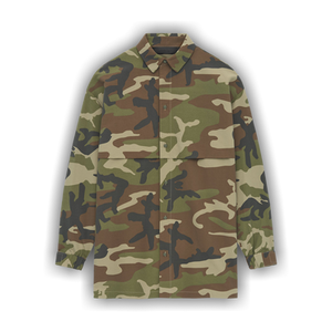 Fear of God Essentials Military Nylon Overshirt 'Woodland Camo'