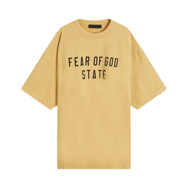 Fear of God Essentials Heavy Crewneck Tee 'Amber'