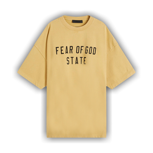 Fear of God Essentials Heavy Crewneck Tee 'Amber'