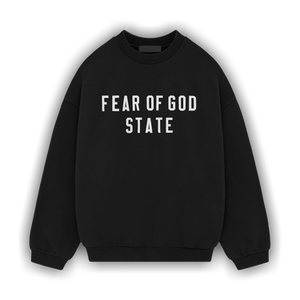 Fear of God Essentials Heavy Fleece Crewneck 'Black'