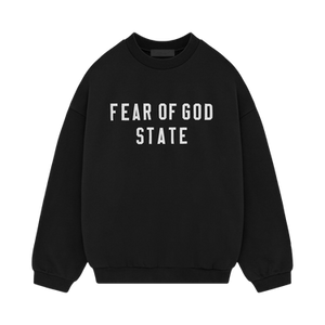 Fear of God Essentials Heavy Fleece Crewneck 'Black'