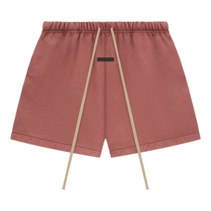 Fear of God Essentials Heavy Fleece Soccer Short 'Crimson'