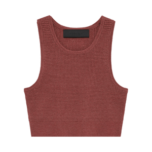 Fear of God Essentials Waffle Sport Tank 'Crimson'