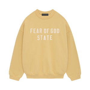 Fear of God Essentials Heavy Fleece Crewneck 'Amber'