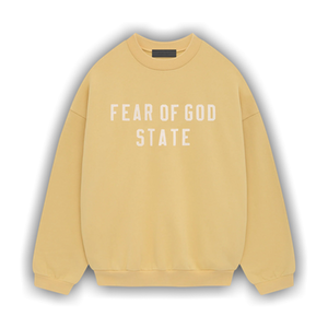 Fear of God Essentials Heavy Fleece Crewneck 'Amber'