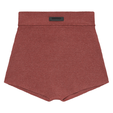 Fear of God Essentials Waffle Boy Short 'Crimson'