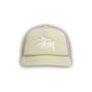 Stussy Trucker Big Basic Snapback 'Sand'