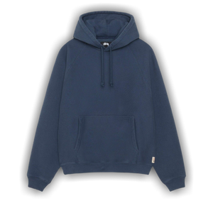 Stussy Fleece Raglan Hoodie 'Navy'
