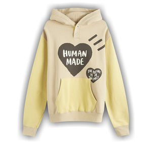 Human Made Colorblock Hoodie 'Beige'