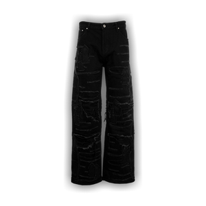 Who Decides War Ultra Flare Windowed Denim 'Coal'