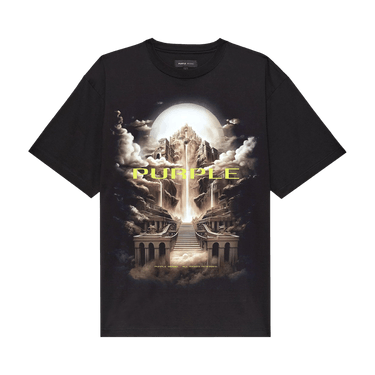 PURPLE BRAND Clean Jersey Short-Sleeve T-Shirt 'Black'