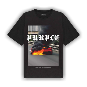 PURPLE BRAND Clean Jersey Short-Sleeve T-Shirt 'Black'