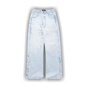 PURPLE BRAND Tearaway Vintage Jeans 'Light Indigo'