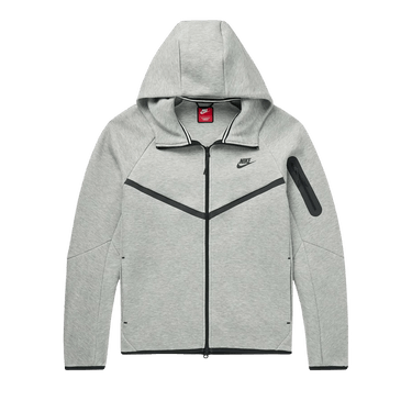 Nike Tech Fleece Full-Zip Windrunner Hoodie 'Dark Grey Heather/Black'