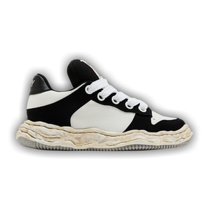 Maison Mihara Yasuhiro Wayne Puffer OG Sole Canvas Low 'Black White'