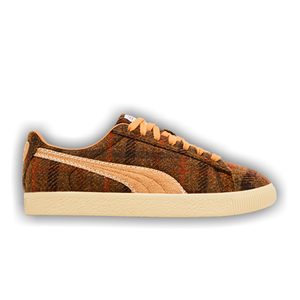 Puma Clyde 'Harris Tweed Pack - Caramel Latte'
