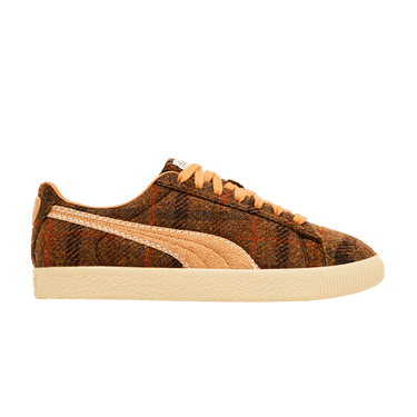 Puma Clyde 'Harris Tweed Pack - Caramel Latte'