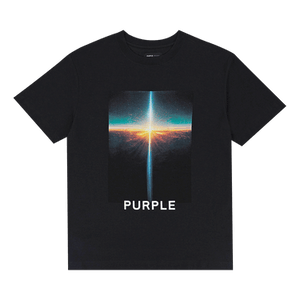PURPLE BRAND Textured Jersey Tee 'Black'