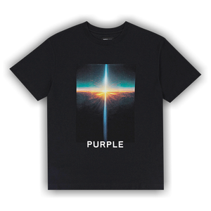 PURPLE BRAND Textured Jersey Tee 'Black'