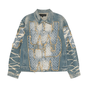 Who Decides War Overlay Jacket 'Denim'