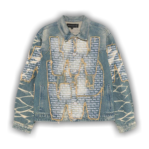 Who Decides War Overlay Jacket 'Denim'