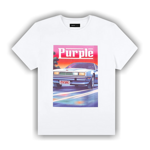 PURPLE BRAND Clean Jersey Short-Sleeve Tee 'White'