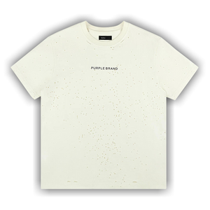 PURPLE BRAND HWT Jersey Short-Sleeve Tee 'Ivory'