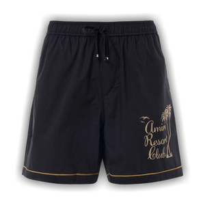 Amiri Twisted Palms Short 'Black'