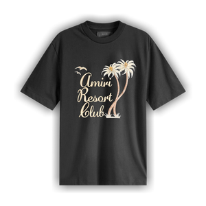 Amiri Twisted Palms Tee 'Black'