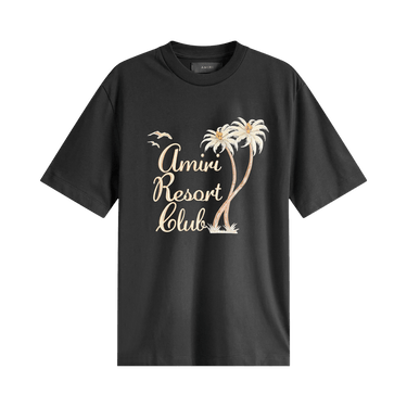 Amiri Twisted Palms Tee 'Black'