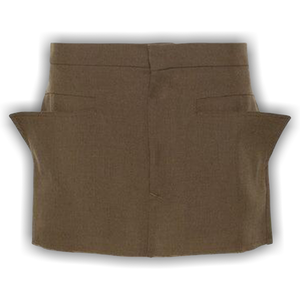 Rick Owens Cut-Off Mini Skirt 'Forest'