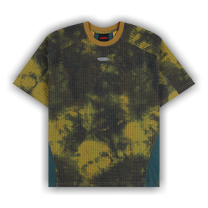 Pleasures Oval Tech Shirt 'Yellow/Green'