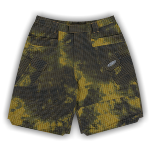 Pleasures Oval Tactical Cargo Shorts 'Yellow'