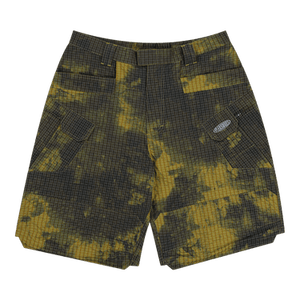 Pleasures Oval Tactical Cargo Shorts 'Yellow'